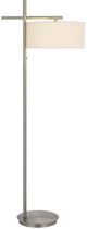 Cal® Lighting & Accessories Laval Brushed Steel Floor Lamp-1