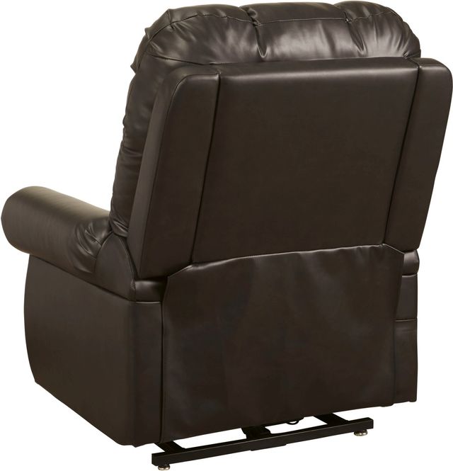 Signature Design by Ashley® Mopton Chocolate Power Lift Recliner-4