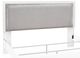 Signature Design by Ashley® Raechalla Gray/White Queen Upholstered Panel Headboard-0