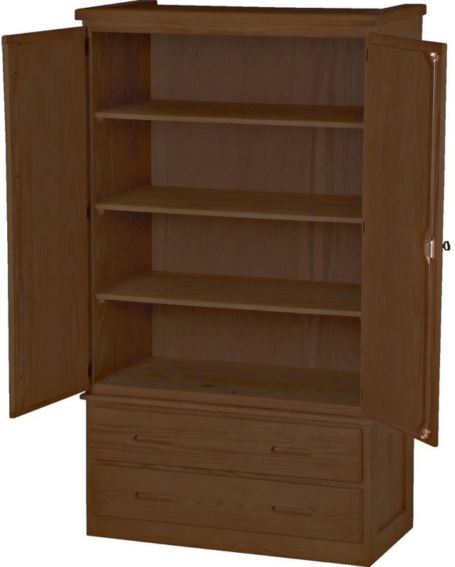 Crate Designs™ Furniture Brindle Shelf Armoire-0