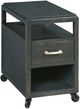 Hammary® Marlowe Charcoal Mobile Charging Chairside Table-0