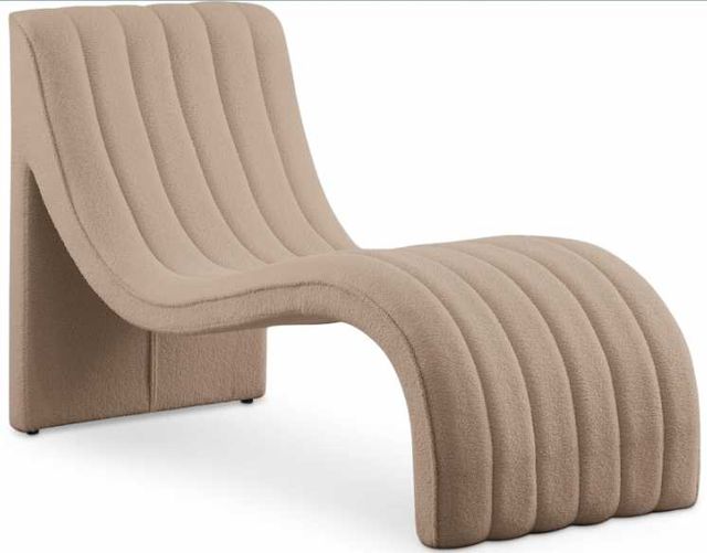 Meridian Furniture Orian Teddy Beige Chaise-0