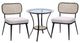 ACME Furniture Frydel 3-Piece Beige/Black Stationary Seating Set-0