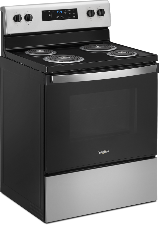Whirlpool® 30" Stainless Steel Freestanding Electric Range-2