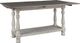 Signature Design by Ashley® Havalance Gray Flip Top Sofa Table with Vintage White Base-0