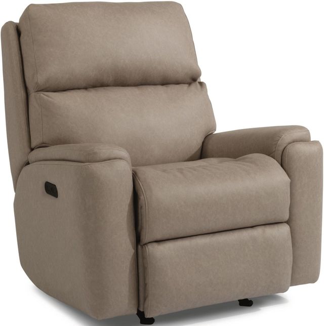 Flexsteel® Rio Power Rocking Recliner with Power Headrest-0