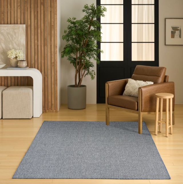 Nourison Home™ Tulum Denim 5'x7' Area Rug-2