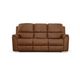 Flexsteel Hudson Triple Power Reclining Sofa with Drop Down Table-3