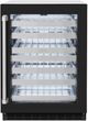 ZLINE Touchstone 4.8 Cu. Ft. Stainless Steel Wine Cooler with Black Matte Glass Door-0
