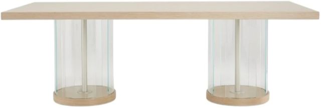 Michael Amini® Laguna Ridge Washed Oak Dining Table-1