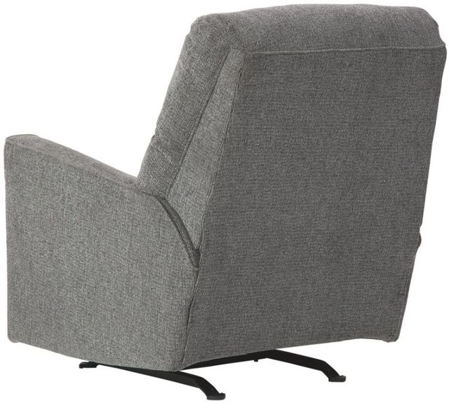 Benchcraft® Dalhart Charcoal Rocker Recliner-3