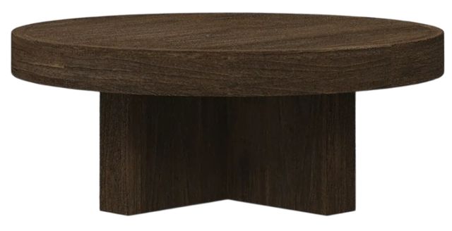 Bramble Customizable Tuscan Round Coffee Table-2