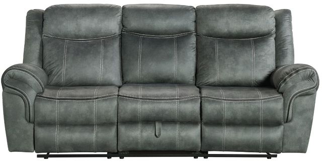 Elements International Sorrento 3-Piece Charcoal Living Room Seating Set-1