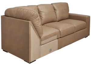 Signature Design by Ashley® Bandon Toffee Right Arm Facing Sofa and Wedge