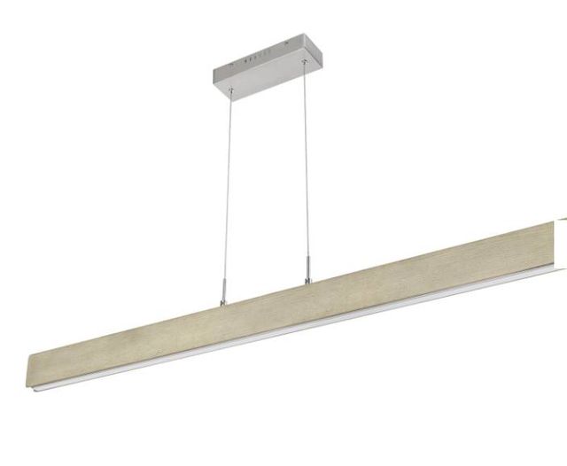 Cal® Lighting & Accessories Colmar Rubber Wood Pendant-0
