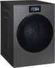 Samsung F90 Series Bespoke AI 6.1 Cu. Ft. Dark Steel Front Load Washer with AI Fabric Sensing-2