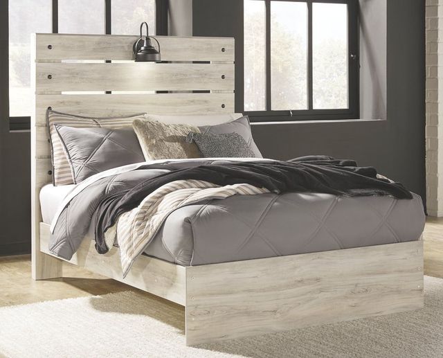 Signature Design by Ashley® Cambeck Whitewash Full Panel Headboard-4