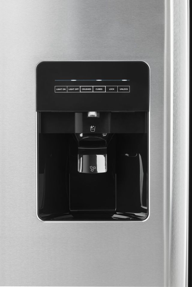 Amana® 36 in. 24.6 Cu. Ft. Stainless Steel Side-By-Side Refrigerator-7