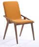 VIG Furniture Zeppelin 2-Piece Orange Dining Chairs Set-0