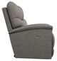 La-Z-Boy® Trouper Charcoal Power Rocking Recliner with Headrest and Lumbar-2