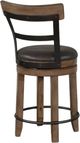 Sunny Designs™ Doe Valley Buckskin 24" Fullback Swivel Stool-3