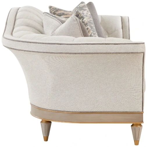 Michael Amini® St. Charles Dove Gray Sofa-3