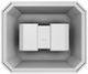 Vent-A-Hood® Designer Series 36" Stainless Steel Island Range Hood-2