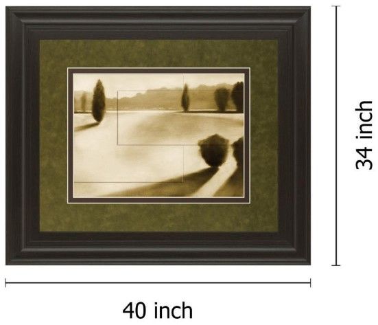 Classy Living Brent Collins Cyprus Eclipse Il 40" Wall Art-2