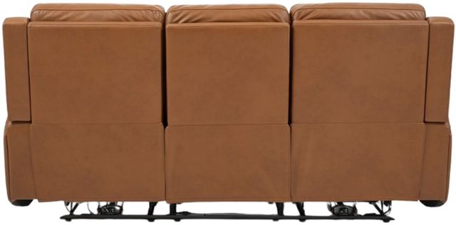 Flexsteel® Wyatt Brown Power Reclining Sofa with Power Headrests and Lumbar-3