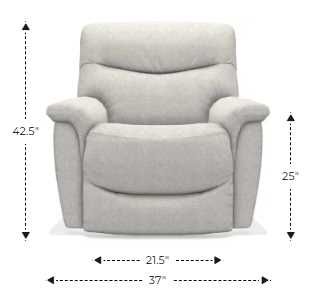 La-Z-Boy® James Lead Power Rocking Recliner with Headrest and Lumbar-2