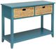 ACME Furniture Flavius Teal Console Table-0