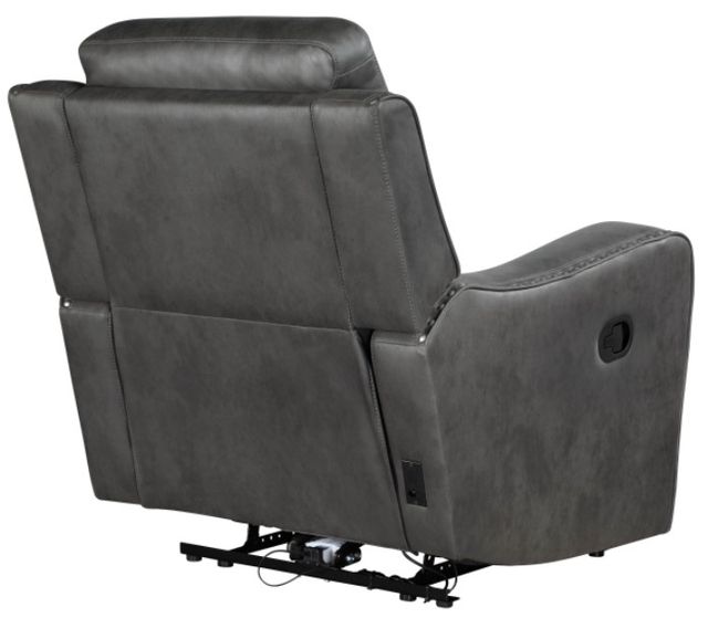 Homelegance® Kellen Smoky Gray Manual Recliner-3