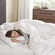 Olliix True North by Sleep Philosophy White King Extra Warmth Oversized Cotton Down Comforter-3