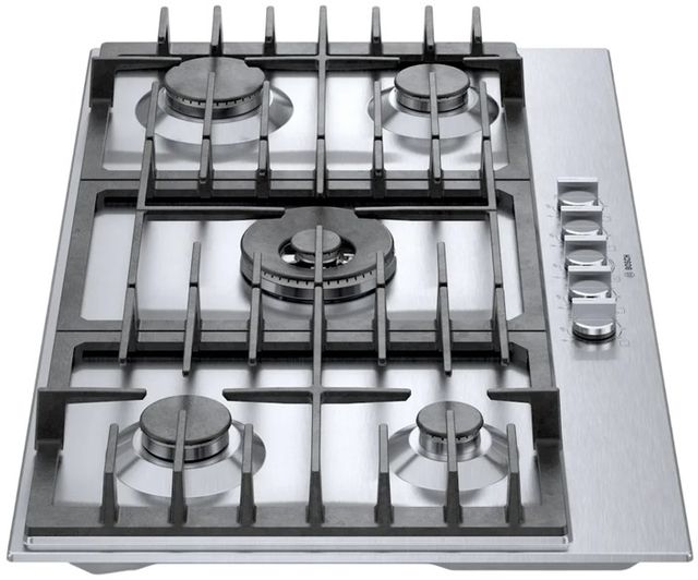 Bosch® 800 Series 36" Stainless Steel Gas Cooktop-3