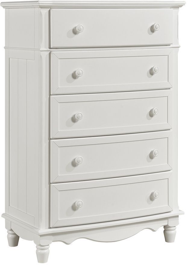 Homelegance® Clementine Whtie Youth Chest-0