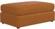 Flexsteel® Customizable Vail Leather Cocktail Ottoman-1