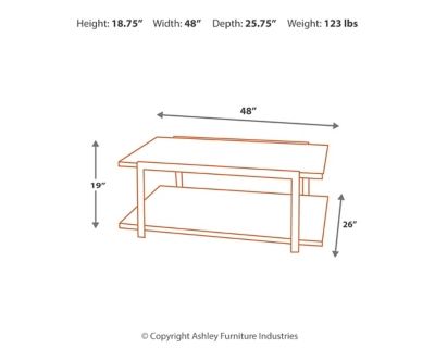 Signature Design by Ashley® Rollynx 3-Piece Black Occasional Table Set-2