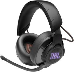 JBL Quantum 600 Black Wireless Over-Ear Gaming Headphones with Mic