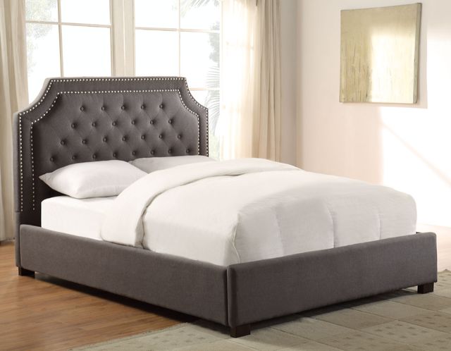 Steve Silver Co. Wilshire Gray Queen Bed-0