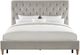 TOV Furniture Putnam Grey Velvet Queen Bed-4