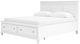 Signature Design by Ashley® Fortman White California King Panel Storage Bed-2