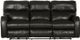 Catnapper® Angelo Black Leather Power Lay Flat Reclining Sofa with Power Adjustable Headrest-3