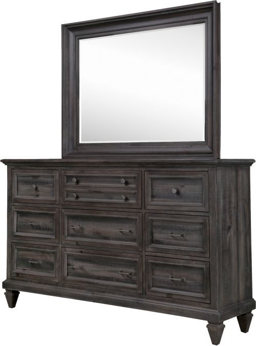 Magnussen Home® Calistoga 3-Piece Weathered Charcoal Queen Bedroom Set-3