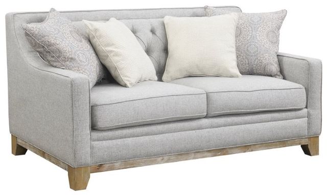 Emerald Home Jaizel Wickham Gray Loveseat-0