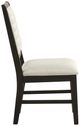 New Classic® Home Furnishings Plateau Beige/Rustic Espresso Dining Side Chair-3