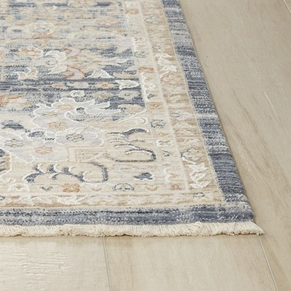 Rizzy Home Iconic Blue 9'x12' Rectangular Rug-1