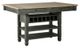 Signature Design by Ashley® Tyler Creek 7-Piece Black/Gray Counter Height Dining Set-1