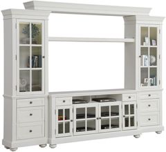 Parker House® Cape Cod 4-Piece Vintage White 63" Entertainment Wall