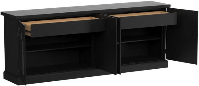 Coaster® Florence Distressed Black Dining Sideboard Buffet -2