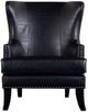 Porter International Designs Grant Black Accent Chair-1